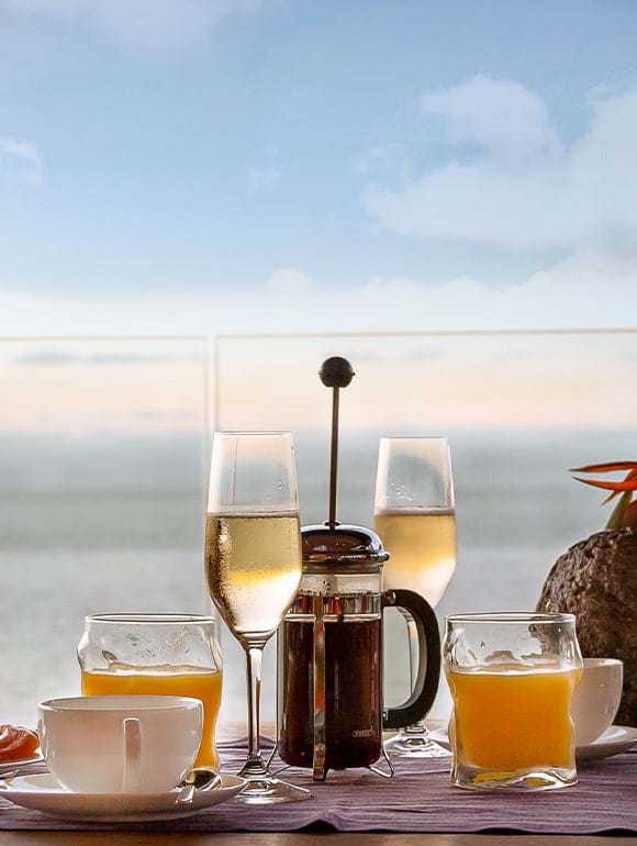 Panoramic breakfast at 360 restaurant